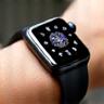 apple watch am Handgelenk