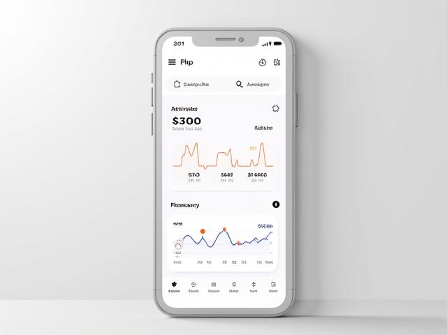 Screenshot einer Gesundheits-App auf einem Smartphone-Mockup