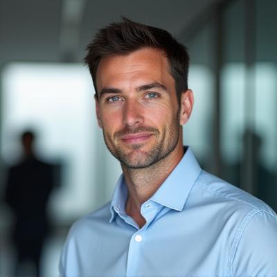 Porträtbild von Dr. Max Schmidt, CEO von Fusionacademy Designs